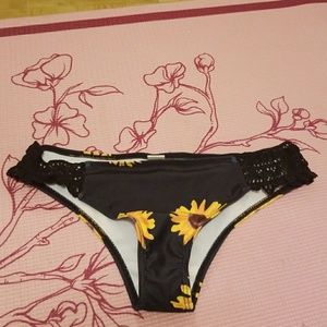Sunflower bathing suit bottoms